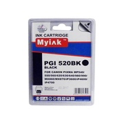 Картридж CANON PIXMA iP3600/4600/ MP540/620/630/980 PGI-520BK черный (16ml, Pigment) MyInk - изображение