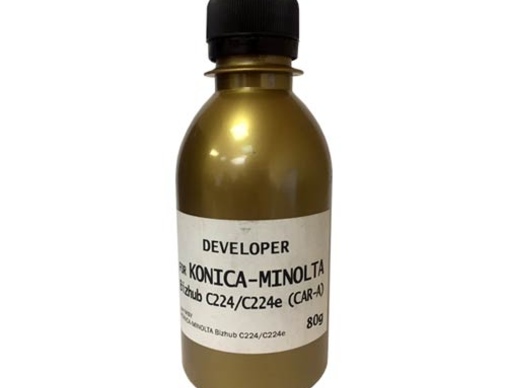 Девелопер KONICA MINOLTA Bizhub C224/C224e/CAR-A (фл,80,TOMOEGAWA) Gold ATM - изображение