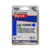Картридж Brother MFC-J6510/6710/6910 (LC1240C) синий (9,6ml, Dye) MyInk - изображение