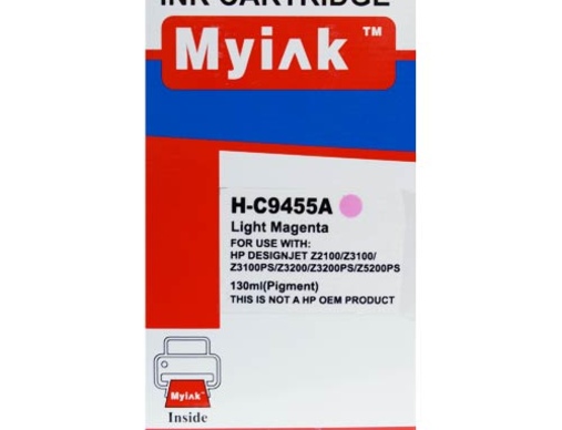 Картридж HP C9455A (70) светло-красный (130ml, Dye) MyInk - изображение