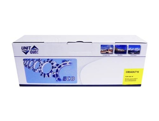 Картридж HP CB542A (125A) желтый (1,4K) UNITON Eco - изображение