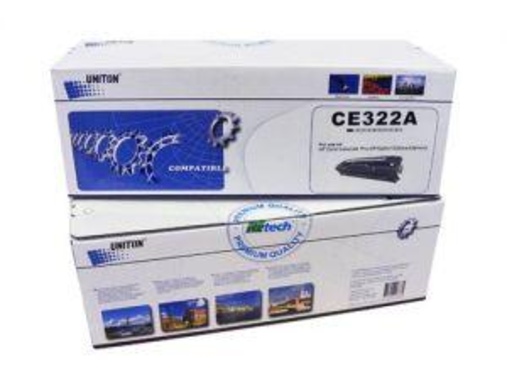 Картридж HP CE322A желтый (1,3K) UNITON Premium - изображение