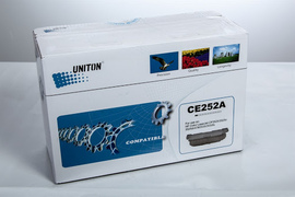 Картридж HP CE252A желтый (7K) UNITON Premium - изображение