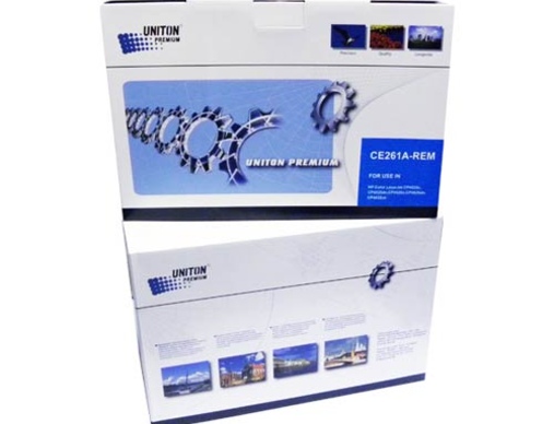Картридж HP CE261A (восстановленный) синий (11K) UNITON Premium - изображение