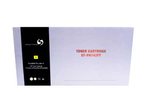 Картридж HP CE742A (307A) желтый (7,3K) Smart Mate - изображение