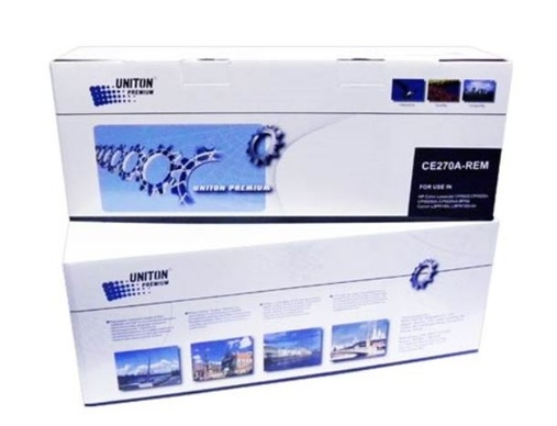 Картридж HP CE270A (650A) (восстановленный) черный (13K) UNITON Premium - изображение