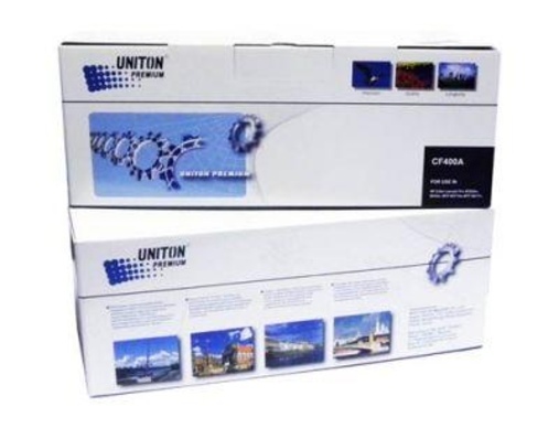 Картридж HP CF400A (201A) черный (1,5K) UNITON Premium - изображение