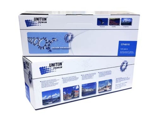 Картридж HP CF401X (201X) синий (2,3K) UNITON Premium - изображение