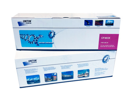 Картридж HP CF403X (201X) красный (2,3K) UNITON Premium - изображение