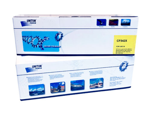 Картридж HP CF542X (203XL) желтый (2,5K) UNITON Premium - изображение