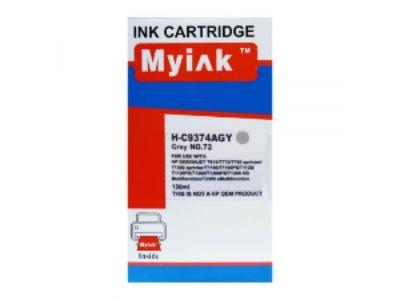 Картридж HP C9374A (72) серый (130ml, Dye) MyInk - изображение