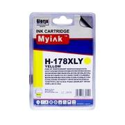 Картридж HP CB325 (178XL) желтый (14,6ml, Dye) MyInk - изображение