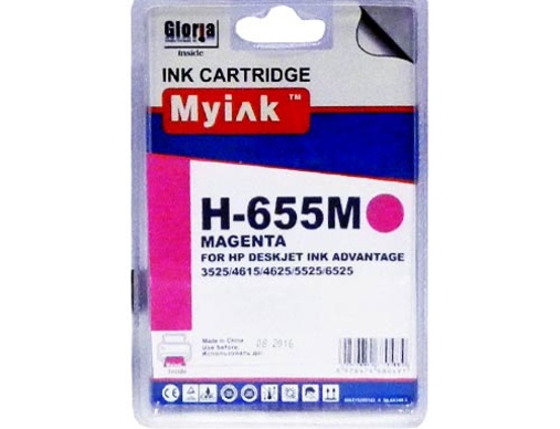 Картридж HP CZ111AE (655) красный (14,6ml, Dye) MyInk - изображение