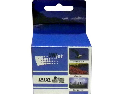 Картридж HP CC641HE (121XL) черный Unijet - изображение