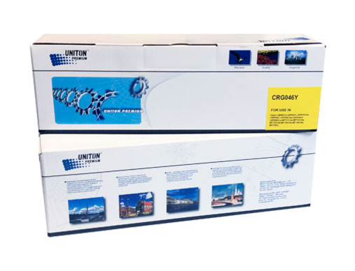 Картридж CANON LBP-653/654/MF734/735 Cartridge 046 Y желтый (2,3K) UNITON Premium - изображение