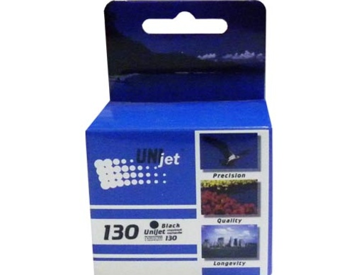 Картридж HP C8767HE (130) черный 21 ml Unijet - изображение