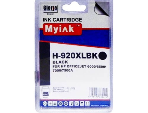 Картридж HP CD975A (920XL) черный (53,6ml, Pigment) MyInk - изображение