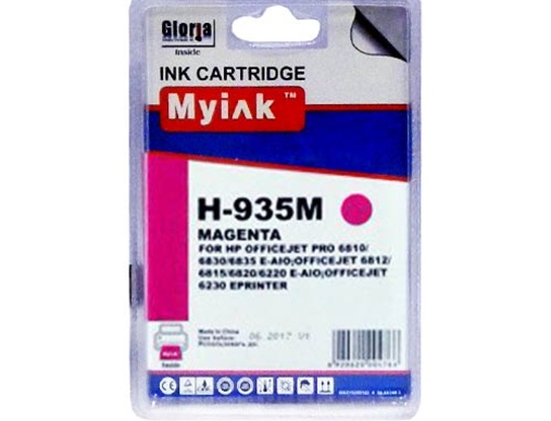 Картридж HP C2P25AE (935XL) красный (14,6ml) MyInk - изображение