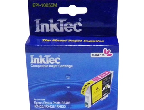 Картридж EPSON St Photo R240/RX520 (T0553) пурпур InkTec - изображение