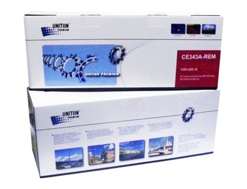 Картридж HP CE343A (651A) (восстановленный) красный (16K) UNITON Premium - изображение