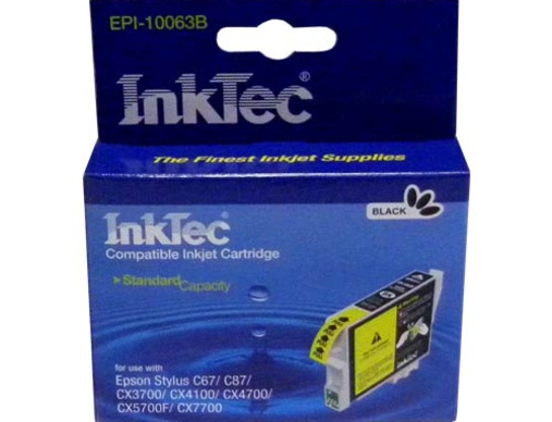 Картридж EPSON St C67/87,CX3700/4700 (T0631) черный InkTec - изображение