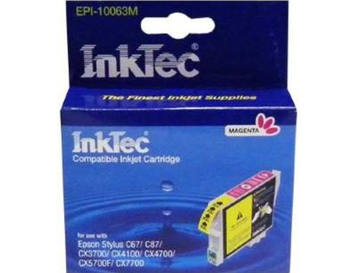 Картридж EPSON St C67/87,CX3700/4700 (T0633) красный InkTec - изображение