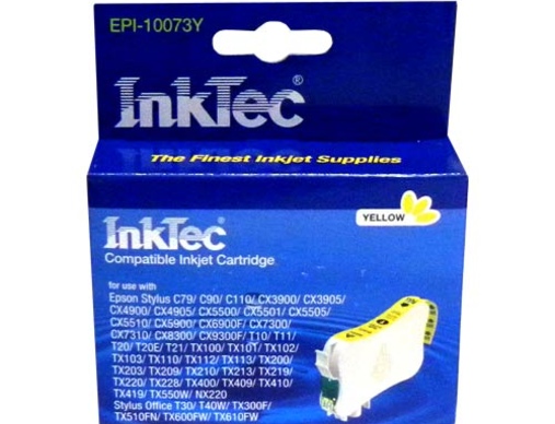Картридж EPSON St C79/CX3900/4900/5900 (T0734) желтый InkTec - изображение