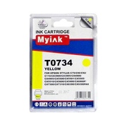 Картридж EPSON St C79/CX3900/4900/5900 (T0734N) желтый (11,4ml, Pigment) MyInk - изображение