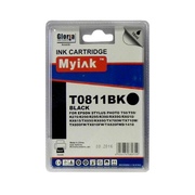 Картридж EPSON R270/390/RX590/TX700/1410 (T0811/T0821) черный (16ml, Dye) MyInk - изображение