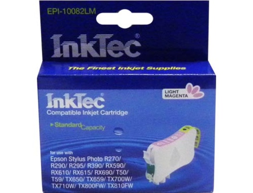 Картридж EPSON R270/390/RX590/TX700 (T0826N) светло-красный InkTec - изображение
