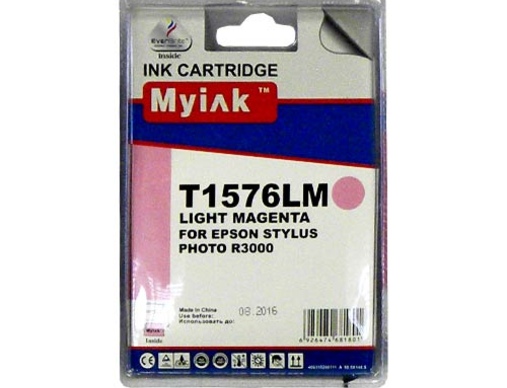 Картридж EPSON St Photo R3000 (T1576) светло-красный MyInk - изображение