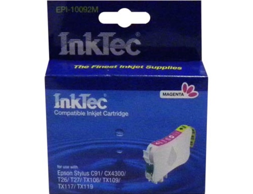 Картридж EPSON St C91/CX4300 (T0923) красный InkTec - изображение