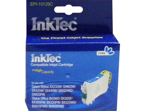 Картридж EPSON St SX420/525/620/Office BX305/525 (T1292) синий InkTec - изображение