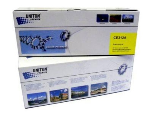 Картридж HP CE312A (126A) желтый (1K) UNITON Premium - изображение