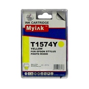 Картридж EPSON St Photo R3000 (T1574) желтый MyInk - изображение