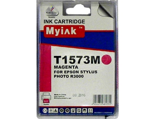 Картридж EPSON St Photo R3000 (T1573) красный MyInk - изображение