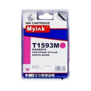 Картридж EPSON St Photo R2000 (T1593) пурпурный (18,4ml, Pigment) MyInk - изображение