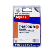 Картридж EPSON St Photo R2000 (T1599) оранжевый (18,4ml, Pigment) MyInk - изображение