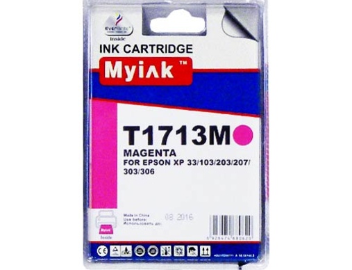 Картридж EPSON Expression Home XP-103/203/406 (T1713) (10ml, красный, Dye) MyInk - изображение