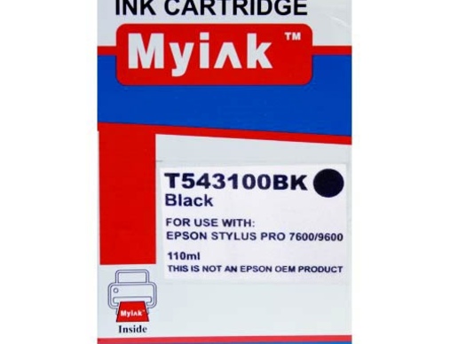Картридж EPSON St Pro 7600/9600 (T5431) черный MyInk - изображение