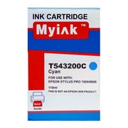 Картридж EPSON St Pro 7600/9600 (T5432) синий MyInk - изображение