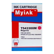 Картридж EPSON St Pro 7600/9600 (T5433) красный MyInk - изображение
