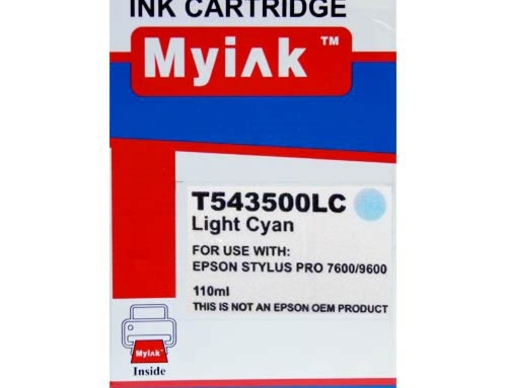 Картридж EPSON St Pro 7600/9600 (T5435) светло-синий MyInk - изображение
