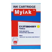 Картридж EPSON St Pro 3800/3880 (T5804) желтый (84ml, Pigment) MyInk - изображение