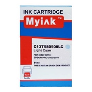 Картридж EPSON St Pro 3800/3880 (T5805) светло-синий (84ml, Pigment) MyInk - изображение