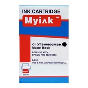 Картридж EPSON St Pro 3800/3880 (T5808) черный матовый (84ml, Pigment) MyInk - изображение