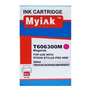 Картридж Epson St Pro 4880 (T6063) красный MyInk - изображение