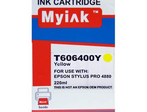 Картридж Epson St Pro 4880 (T6064) желтый MyInk - изображение