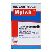 Картридж Epson St Pro 4880 (T6148) черный матовый MyInk - изображение