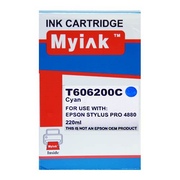 Картридж Epson St Pro 4880 (T6062) синий MyInk - изображение